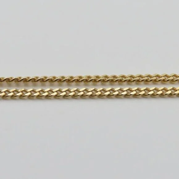 Christian Dior Necklace CD Logo Metal Rhinestone Gold Plated GP Accessories - Picture 6 of 9